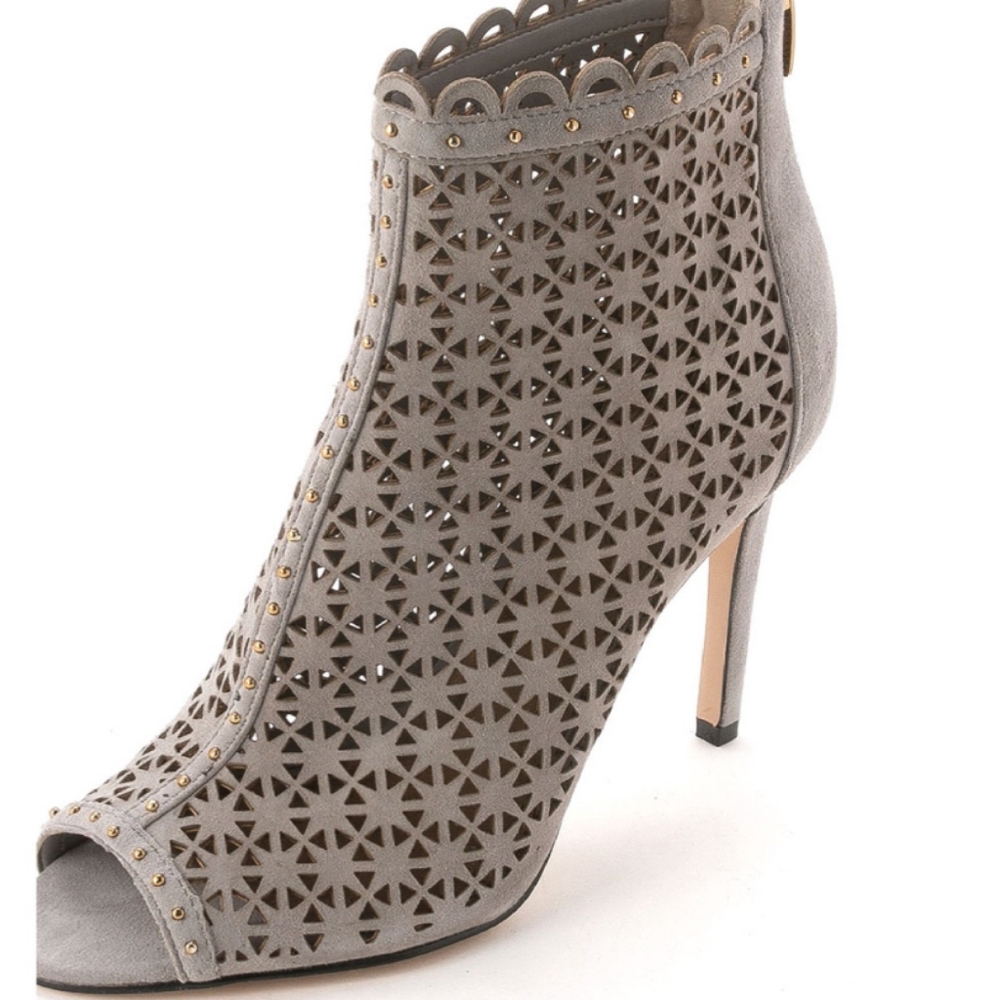 Marc Fisher Open Toe Heeled Bootie - Picture 2 of 9